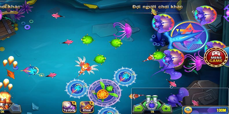 Có nhiều chế độ được hỗ trợ trong bắn cá đổi thưởng HitClub