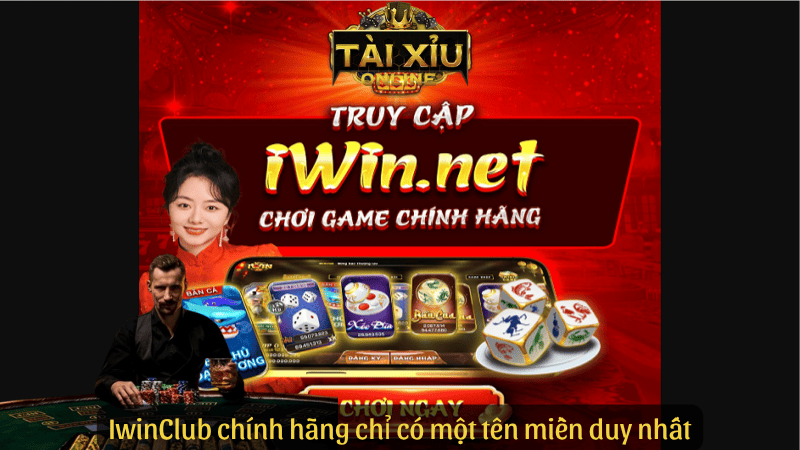 IwinClub chính hãng chỉ có một tên miền duy nhất
