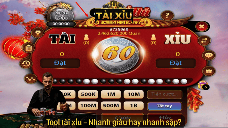 Tool tài xỉu – Nhanh giàu hay nhanh sập?